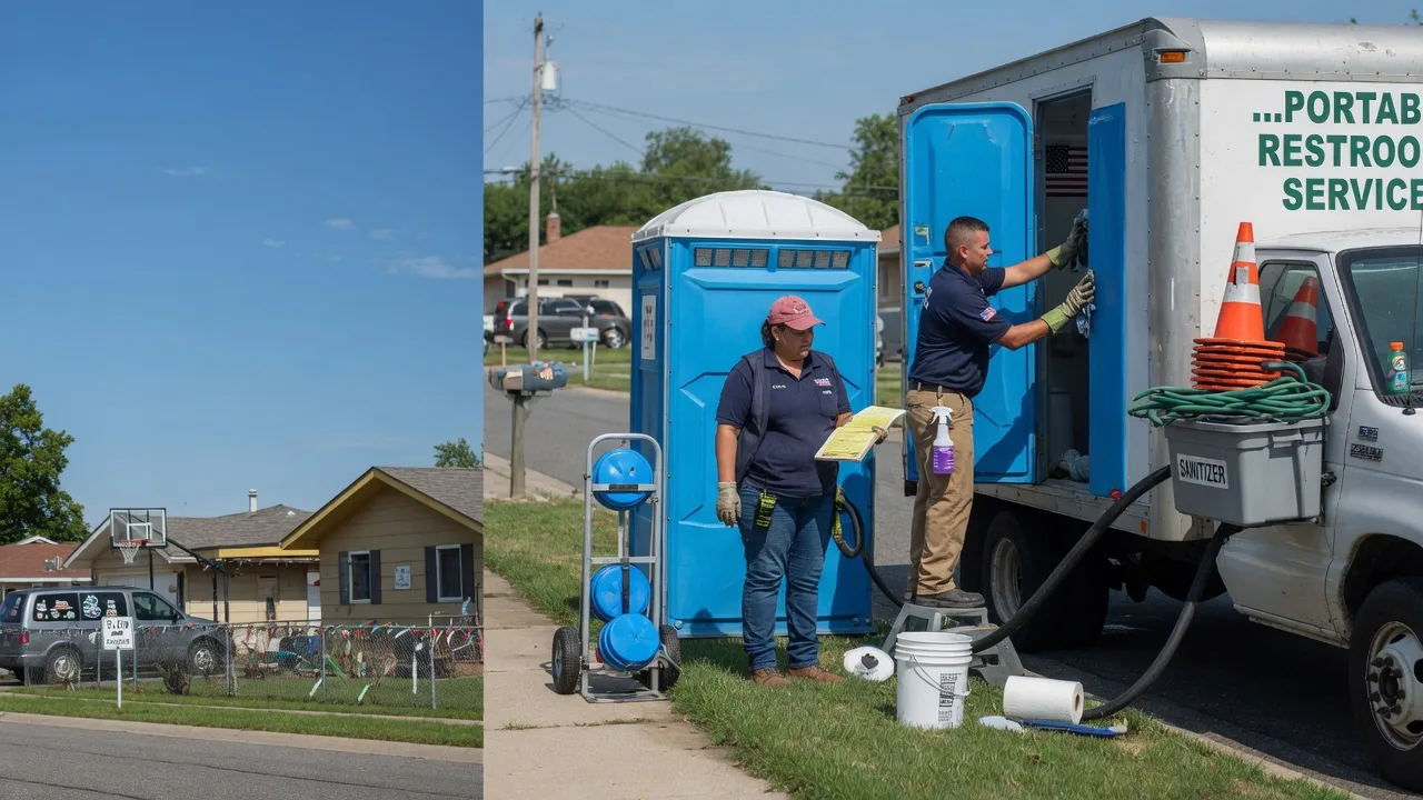 Portable Toilet Rental in Shoemakersville, PA near me
